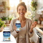 Magnesium Complex Supplement 8 Elemental 1000mg - 90 Capsules