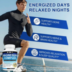 Magnesium Complex Supplement 8 Elemental 1000mg - 90 Capsules
